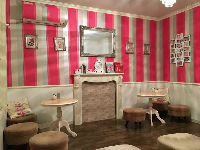 ロンドンカップケーキ内観