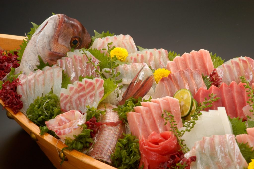 刺身盛り合わせ