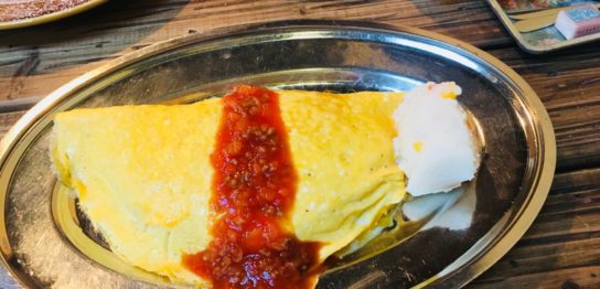 懐かしいオムライス