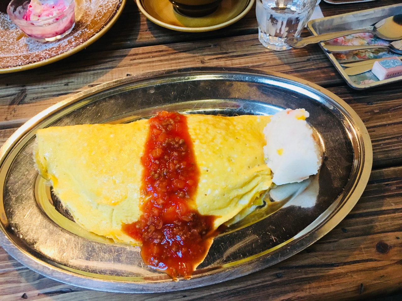 懐かしいオムライス