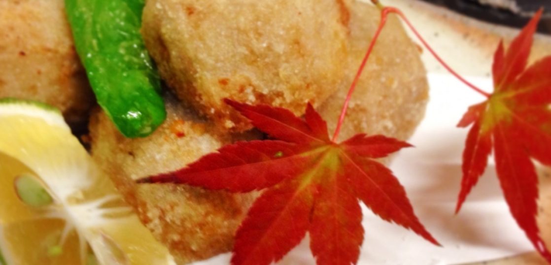 里芋の唐揚げ