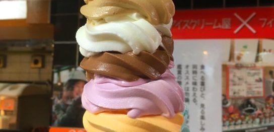 8段アイスクリーム