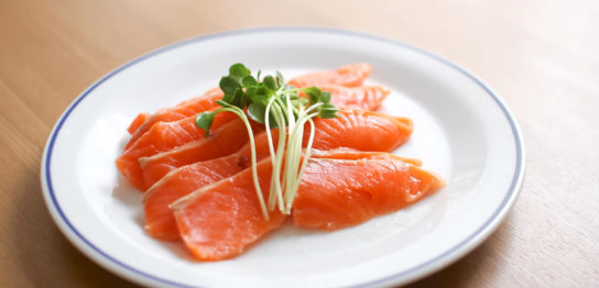 サーモンのカルパッチョ