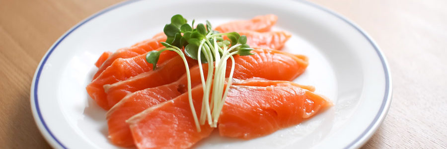 サーモンのカルパッチョ