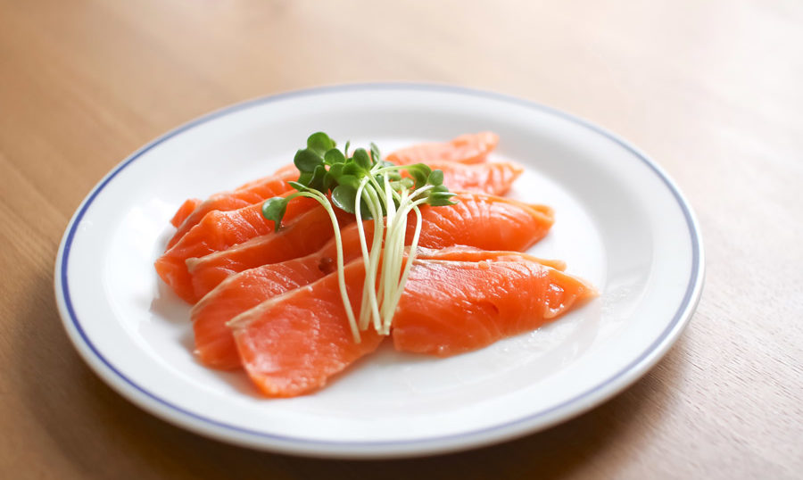 サーモンのカルパッチョ