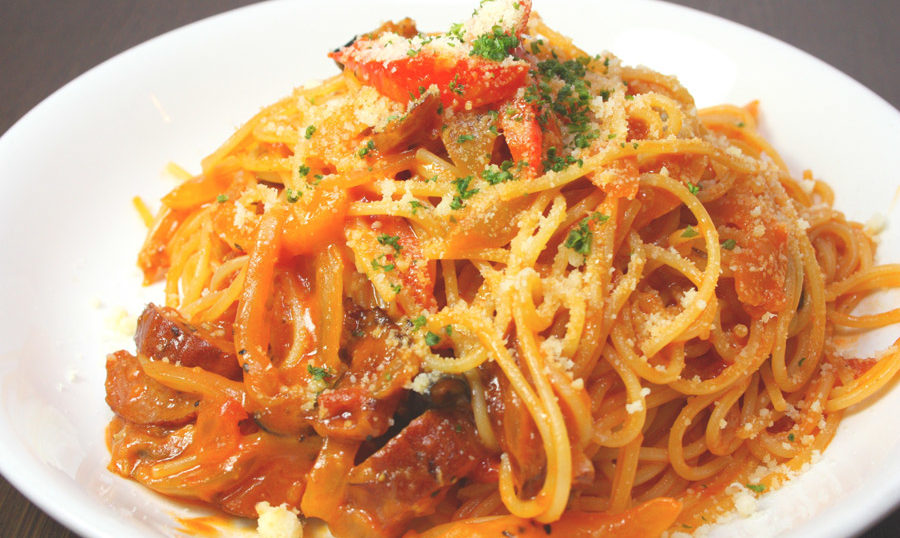 トマトパスタ