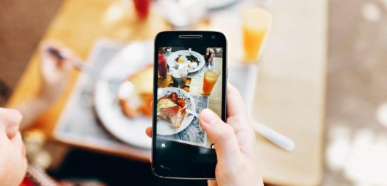 食事撮影